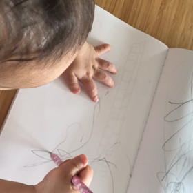 お絵かきしました！の画像