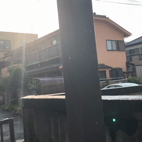 ゲリラ豪雨、再び。の画像