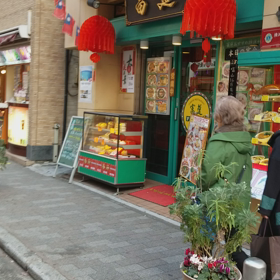 中華街で…の画像