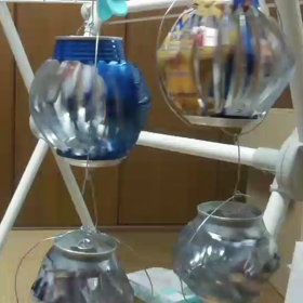 手作り風車の画像