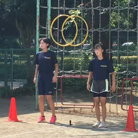 記録会100m Dグループ女子⑥の画像