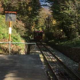 筑波山の下り方色々の画像