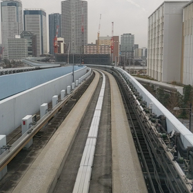 ゆりかもめ『新豊洲駅』→『市場前駅』までの動画！の画像