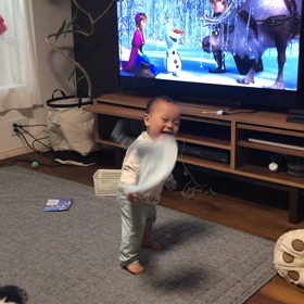 テンション高めの朝の画像