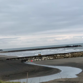 7月12日千葉北、東浪見の朝の波の画像