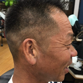 モヒカンスタイル☝️♂️の画像