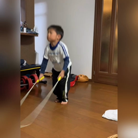 縄跳びが跳べない。の画像