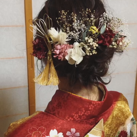 妹の成人式の画像