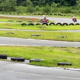 みなさん練習中 またちょっと降ってきました☔️の画像