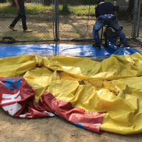 エアーサッカーの画像