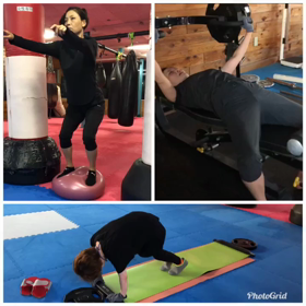 体幹トレーニング！の画像