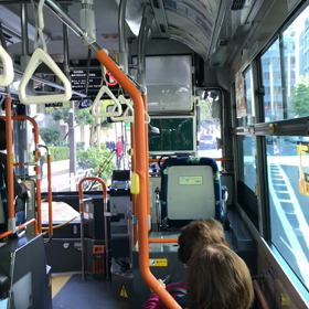 このところ利用しているこの路線の画像