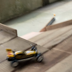 雨でも快調の画像