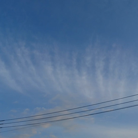 昨日5月15日(水)の空の画像