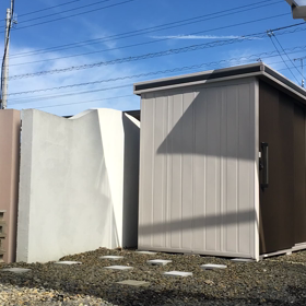 物置の組み立て   【エクアプラン岡崎】の画像