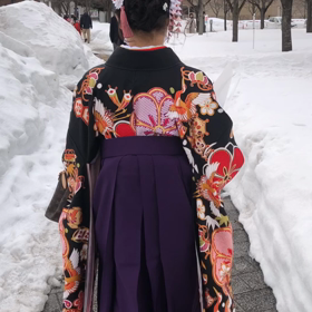 次女ちゃんの卒業式の画像