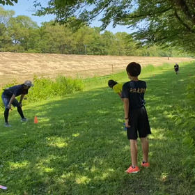5月29日 クラブ交流リレー練習(芝生)⑦の画像