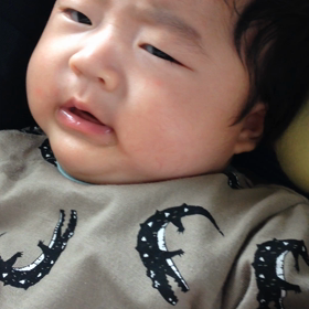 生後80日：謎語で不機嫌をアピールの画像