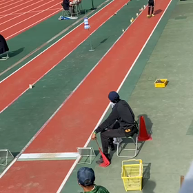 チャレンジカップ男子走り幅跳び③の画像