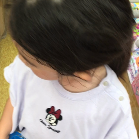 ラケットをどう振り抜いていくかイメージして打つの画像