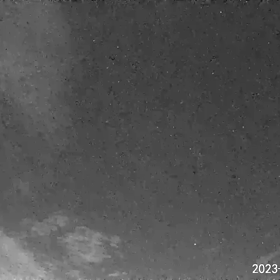 ペルセウス流星群の画像