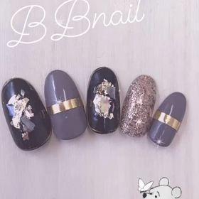 ニュアンスネイルの画像