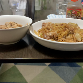 昨晩の晩御飯の画像