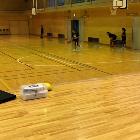 今日のバスケ練習(20190627)の画像