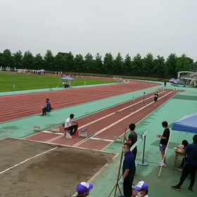 川越選手権走り幅跳び①の画像