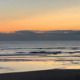 11月11日千葉北、東浪見の朝の波の画像