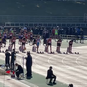 チャレンジカップ６年男子100m②の画像