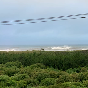 6月7日千葉北、東浪見の朝の波の画像
