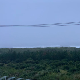 10月11日千葉北、東浪見の朝の波の画像