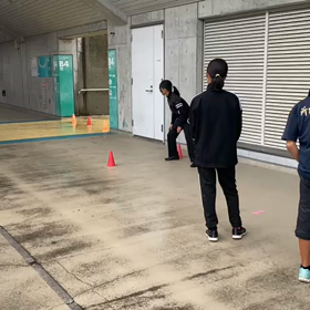 リレー　ウォーミングアップ⑨の画像