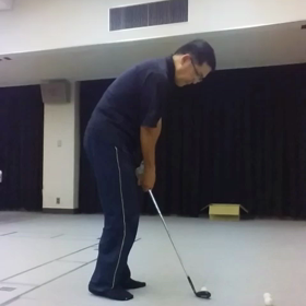 ヘッドを跳ね上げないアプローチの画像