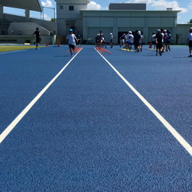 ９月５日（土）練習ミニハードルの画像