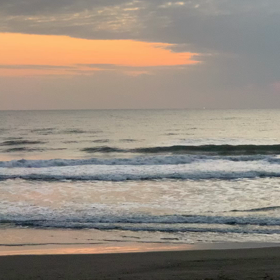 11月21日千葉北、東浪見の朝の波の画像