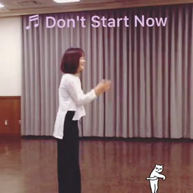 ダンスレッスン動画の画像