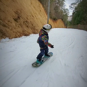 スノーボード　めがひらスキー場の画像