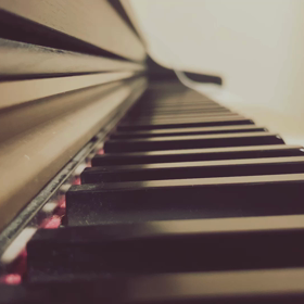 娘のピアノの画像