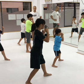 ステップの練習の画像