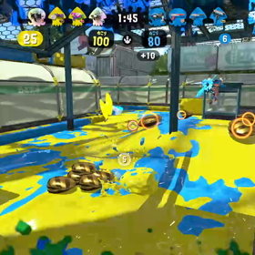 【スプラ2】即割りなど合計3キルの画像