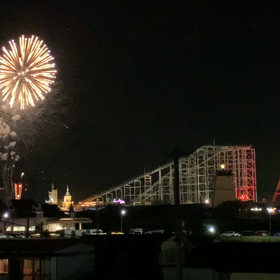 グリーンランドの花火の画像