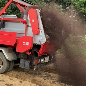 肥料を撒いてもらいましたの画像