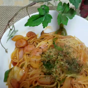 懐かしのナポリタン。の画像