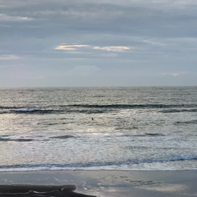 7月15日千葉北、東浪見の朝の波の画像