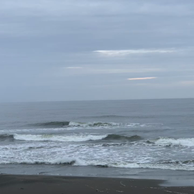 6月3日千葉北、東浪見の朝の波の画像