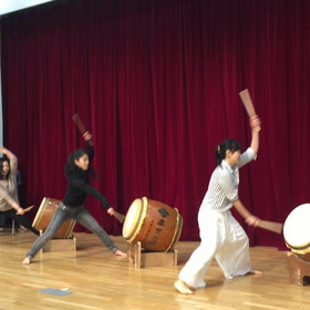 久しぶりに和太鼓♪の画像