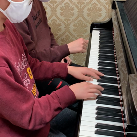 連弾を楽しむ松永兄弟を紹介します❣️の画像