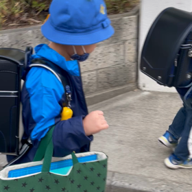 いってらっしゃい♡初登校！の画像